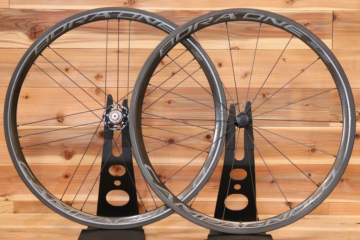 カンパニョーロ CAMPAGNOLO ボーラワン BORA ONE 35 RIM AC3 シマノ 11S/12S 外幅24.2mm カーボン  チューブラー ホイールセット 【広島店】