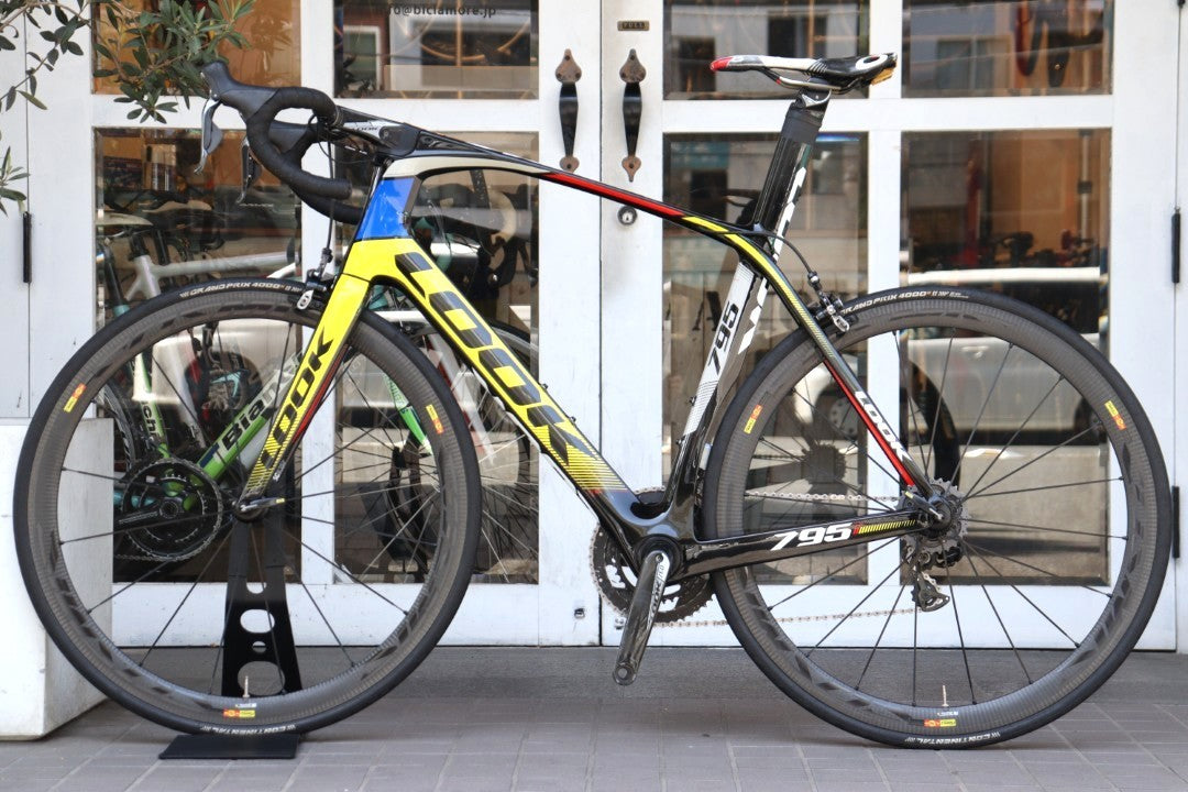 訳アリ ルック LOOK 795 LIGHT 2015 Lサイズ シマノ デュラエース 9070 MIX 11S カーボン ロードバイク COSMIC CARBON 40 【横浜店】