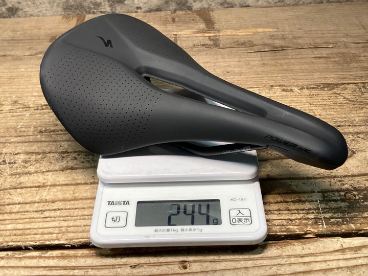 JM381 スペシャライズド SPECIALIZED POWER ARC EXPERT サドル 黒 143mm Hollow Ti レール