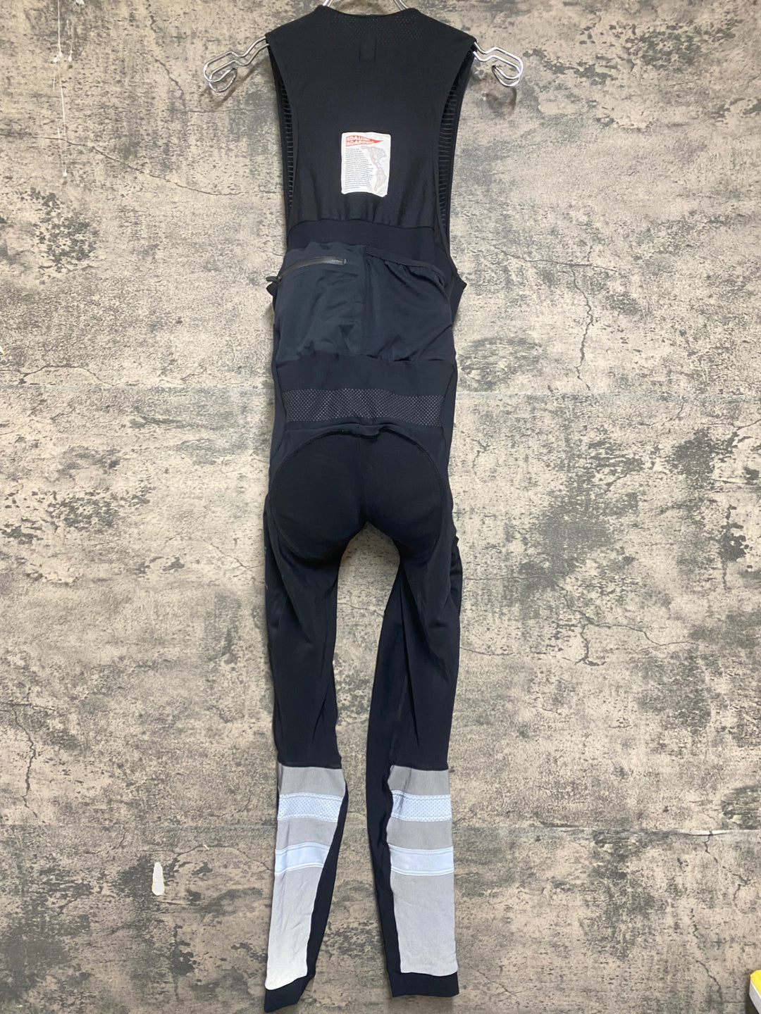 KQ561 ラファ Rapha BREVET CARGO WINTER TIGHTS ビブタイツ 黒 S 裏起毛 ※スレ
