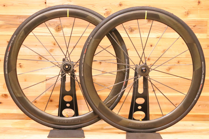 マヴィック MAVIC コスミック アルチメイト COSMIC ULTIMATE 45 DISC シマノ 11S/12S 19C カーボン チューブレスレディ ホイールセット 【広島店】