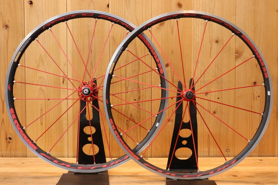 フルクラム FULCRUM レーシング ゼロ RACING ZERO COMPETIZIONE RED CUSTUM アルミ チューブレス ホイールセット シマノ 11S/12S 【芦屋店】