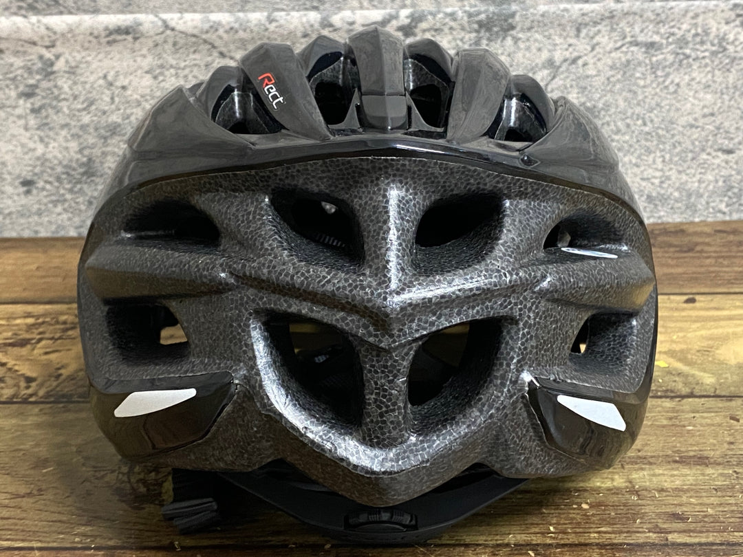 KA236 カブト Kabuto RECT ヘルメット M/L 黒 令和6年8月製造