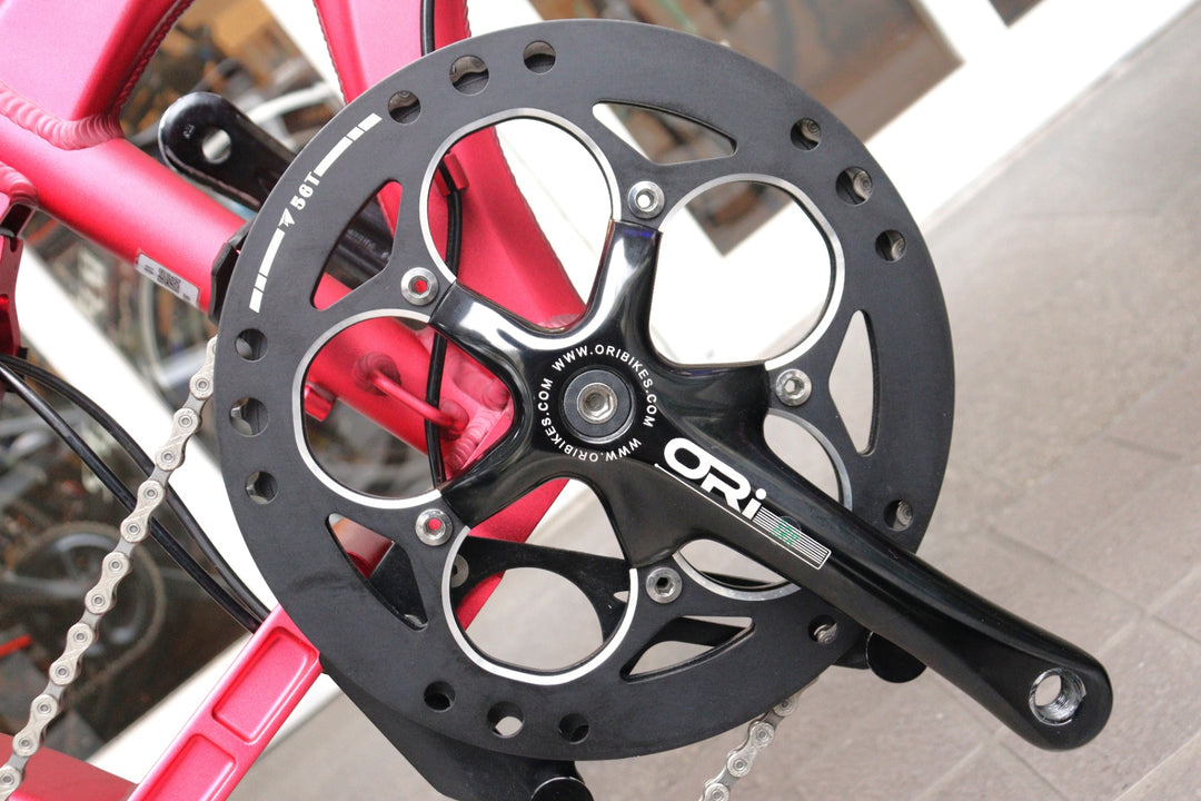 ORI M10 SUPER LIGHT 2014頃 シマノ 105 105 5700 MIX 10S アルミ ミニベロ 折り畳み 小径車 【横浜店】