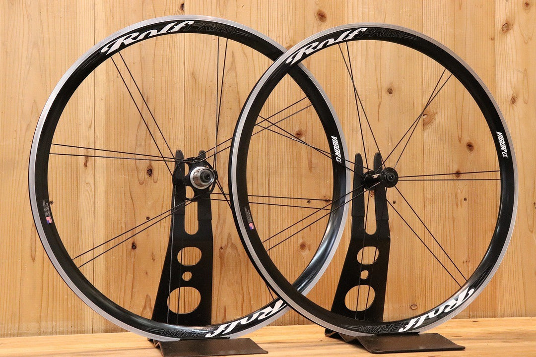 ロルフプリマ ROLFPRIMA ヴィガー VIGOR ALPHA アルミ クリンチャー ホイールセット シマノ 11S/12S 【芦屋店】