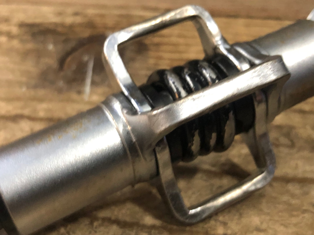 JS044 クランクブラザーズ Crankbrothers エッグビーター EGG BEATER クロモリ ビンディングペダル ※軸ゴム劣化