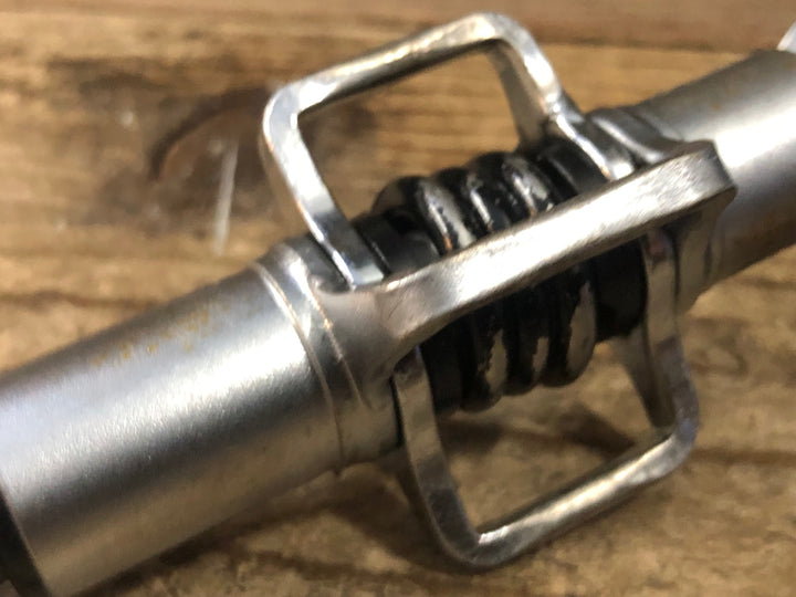 JS044 クランクブラザーズ Crankbrothers エッグビーター EGG BEATER クロモリ ビンディングペダル ※軸ゴム劣化