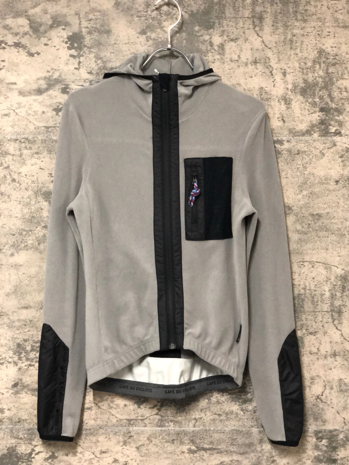 KN749 カフェドシクリステ Cafe du Cycliste AUDAX INGRID 長袖 サイクルジャージ グレー S