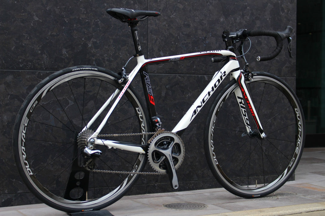 ブリヂストン BRIDGESTONE アンカー ANCHOR RIS9 2015 490サイズ デュラエース 9070 11S Di2 カーボン ロードバイク 【福岡店】