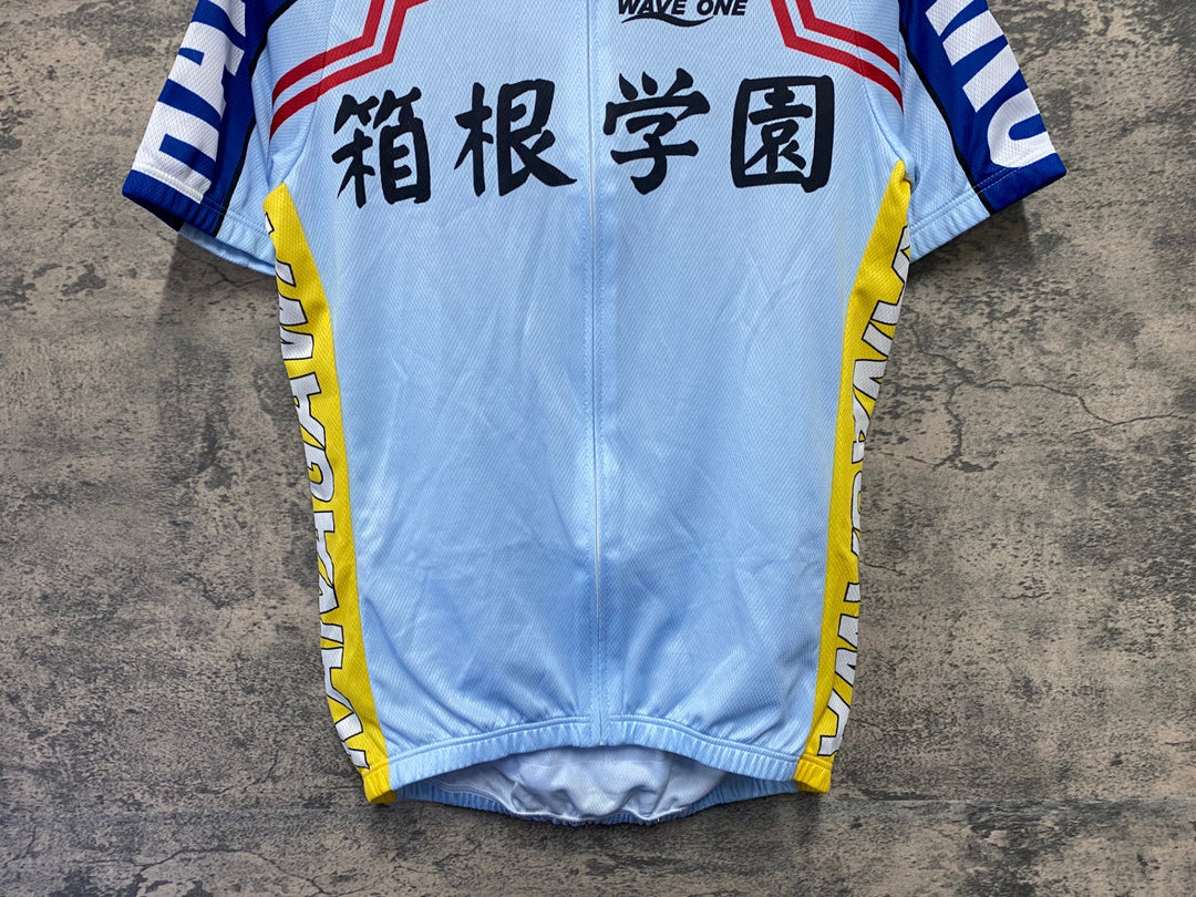 KA474 ウェイブワン WAVE ONE 半袖 サイクルジャージ 水色 青 M 弱虫ペダル 箱根学園