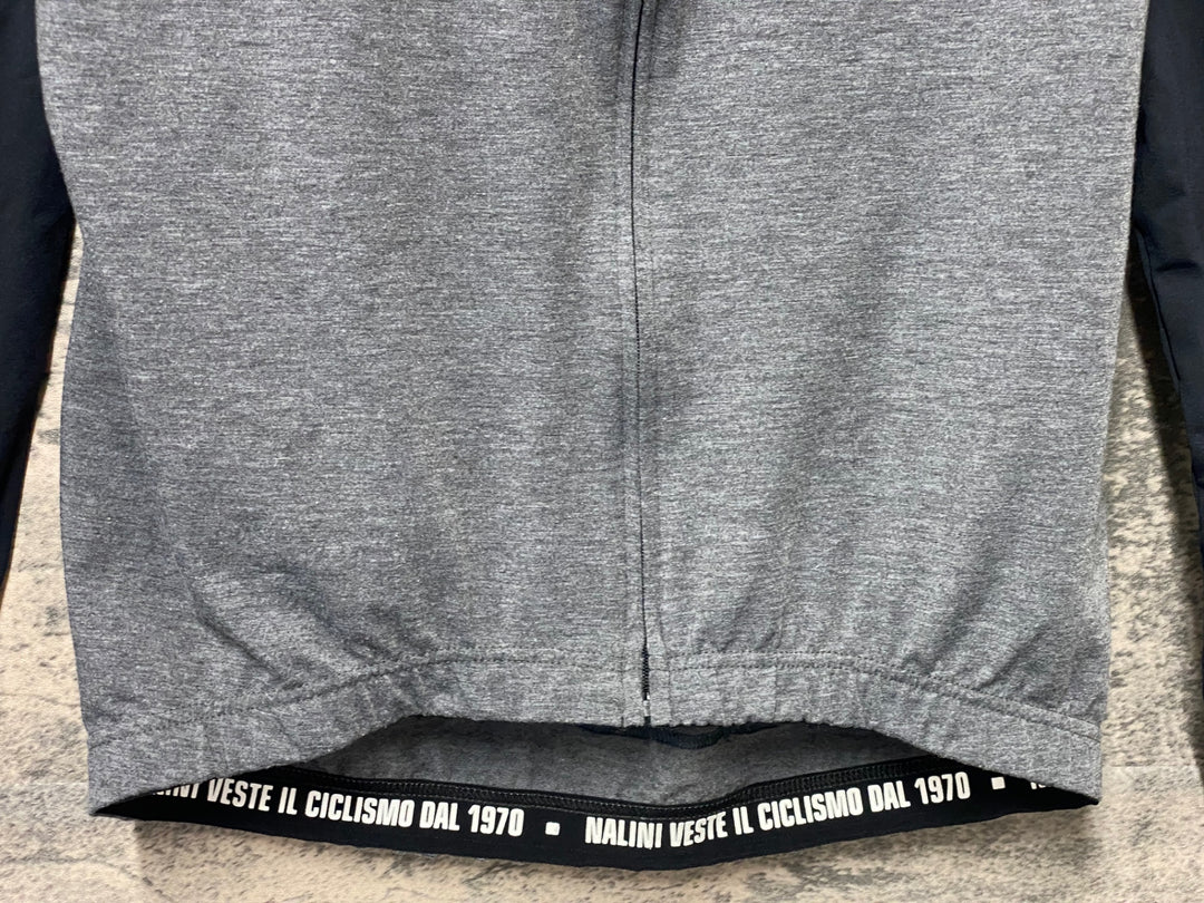 KM921 ナリーニ Nalini 長袖 サイクルジャージ 黒 XL 裏起毛