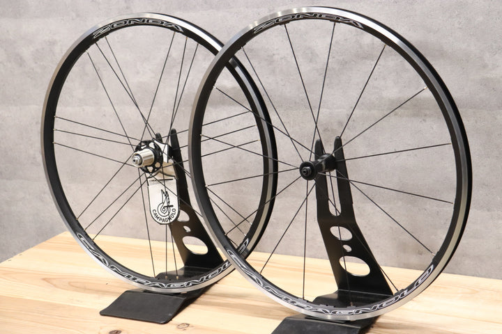 カンパニョーロ CAMPAGNOLO ゾンダ ZONDA C17 アルミ クリンチャー ホイールセット シマノ12S/11S 【さいたま浦和店】