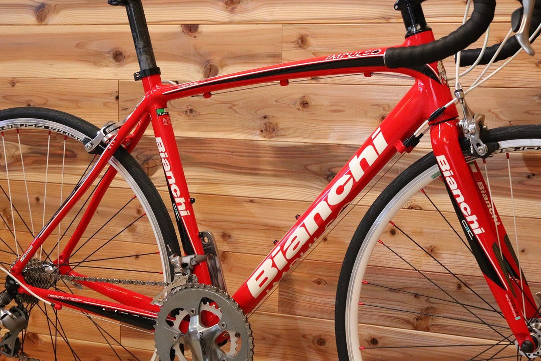 ビアンキ BIANCHI インプルソ IMPULSO 2013モデル 53サイズ シマノ ティアグラ 4600 10S アルミ ロードバイク 【広島店】