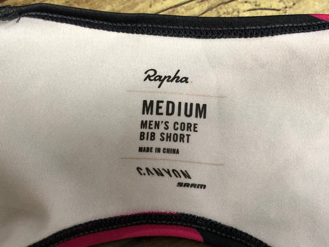 JZ489 ラファ RAPHA CORE BIB SHORTS CANYON ビブショーツ M ※穴あき