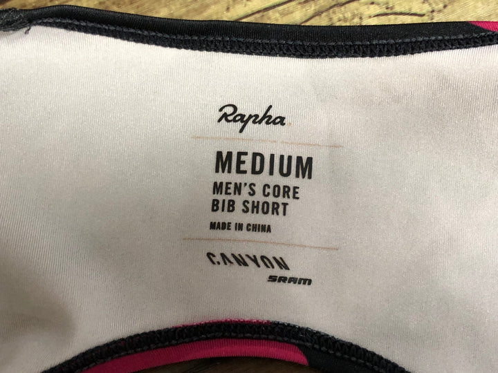 JZ489 ラファ RAPHA CORE BIB SHORTS CANYON ビブショーツ M ※穴あき