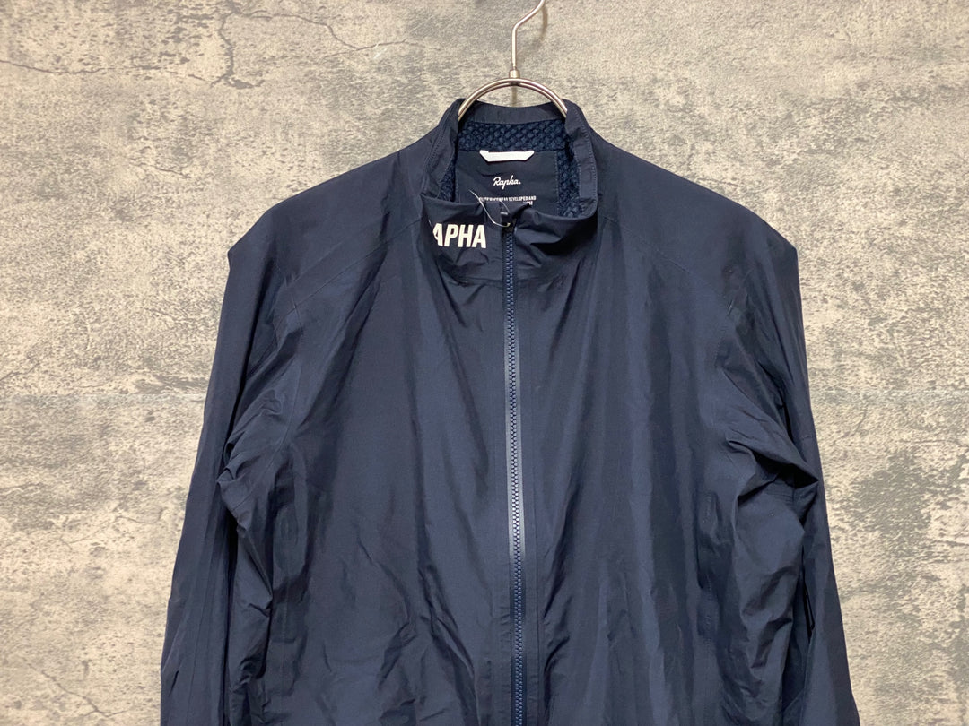 KG515 ラファ Rapha PRO TEAM INSULATED RAIN JACKET 長袖 レインジャケット 濃紺 M GORE-TEX