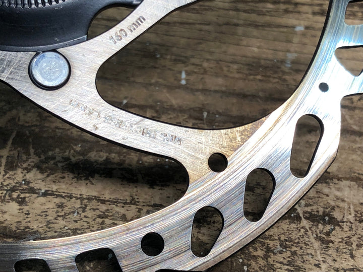 JH217 スイスストップ SWISS STOP カタリスト CATALYST ONE セット Φ160 実測1.85mm ディスクブレーキローター センターロック