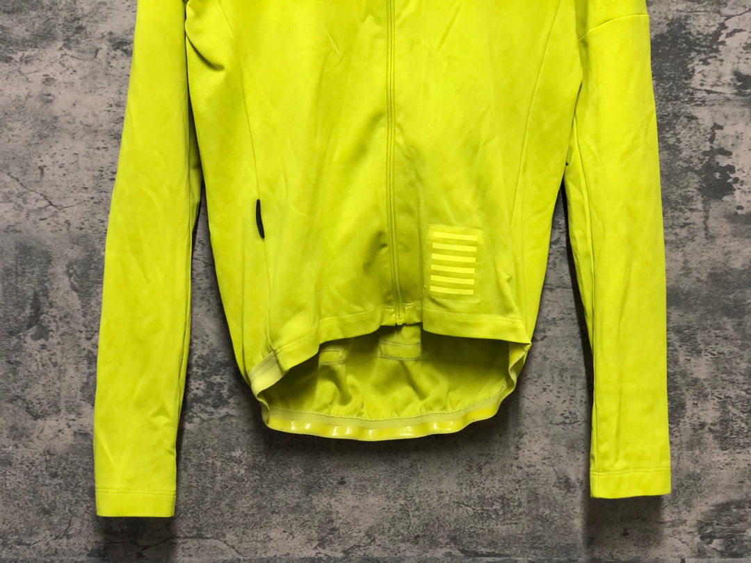 JZ501 ラファ RAPHA PRO TEAM LS TRAINING JERSEY 長袖 サイクルジャージ M 黄