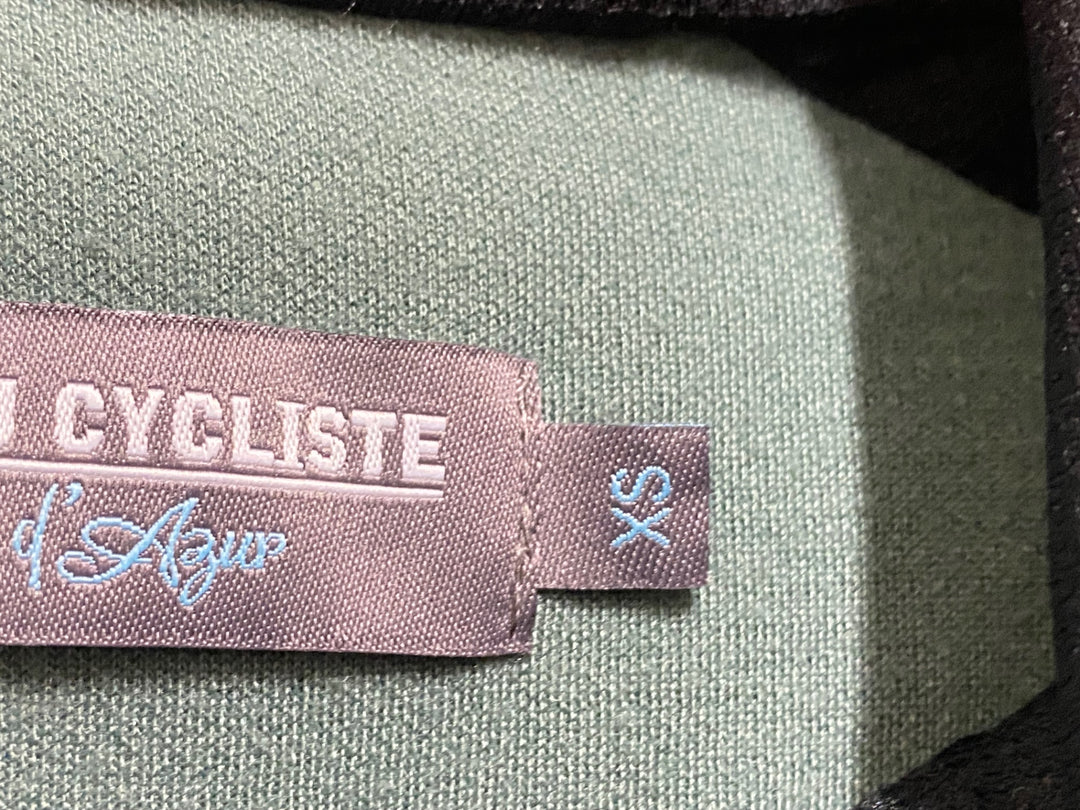 KQ385 カフェドシクリステ CAFE DU CYCLISTE AUDAX 長袖 サイクルジャケット XS フード