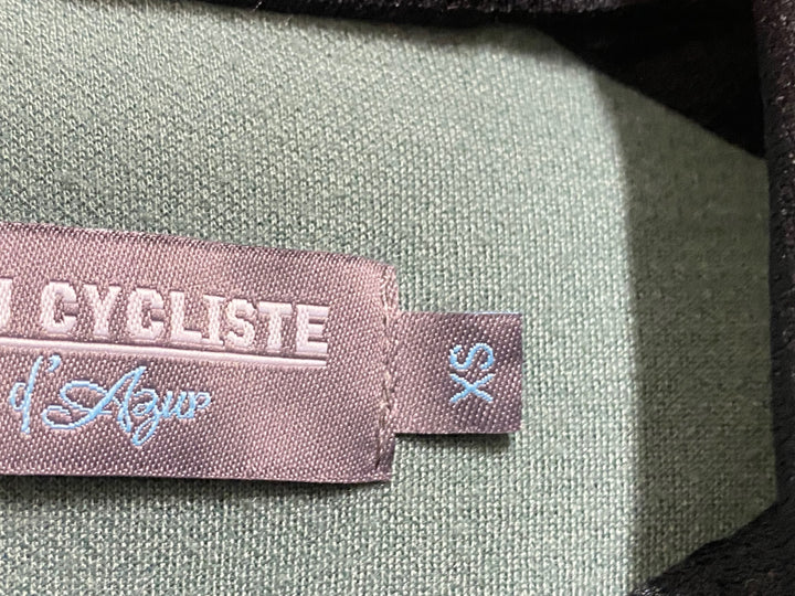 KQ385 カフェドシクリステ CAFE DU CYCLISTE AUDAX 長袖 サイクルジャケット XS フード