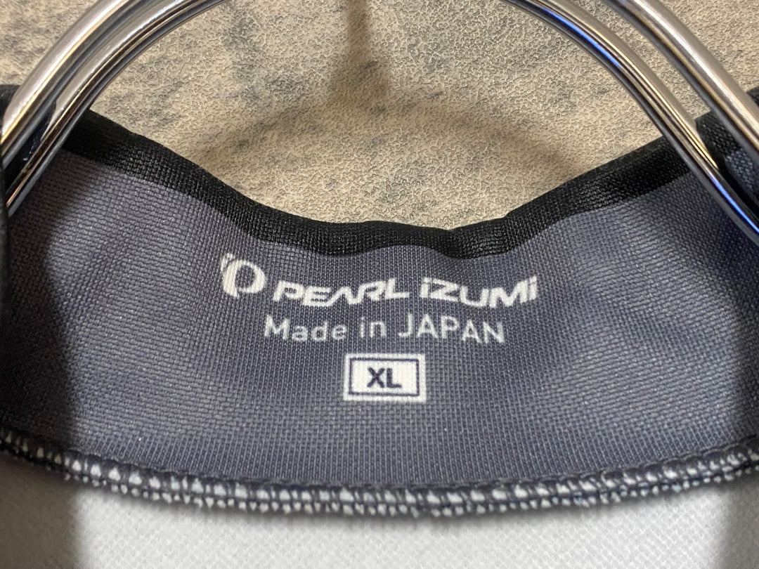KL020 パールイズミ PEARL iZUMi 長袖 サイクルジャージ 黒 グレー XL 裏起毛