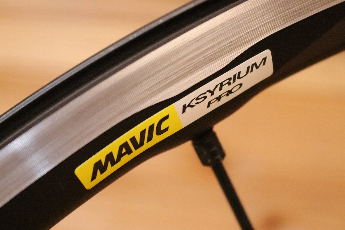 美品MAVIC Ksyrium Pro UST 700×25c ホイールセット