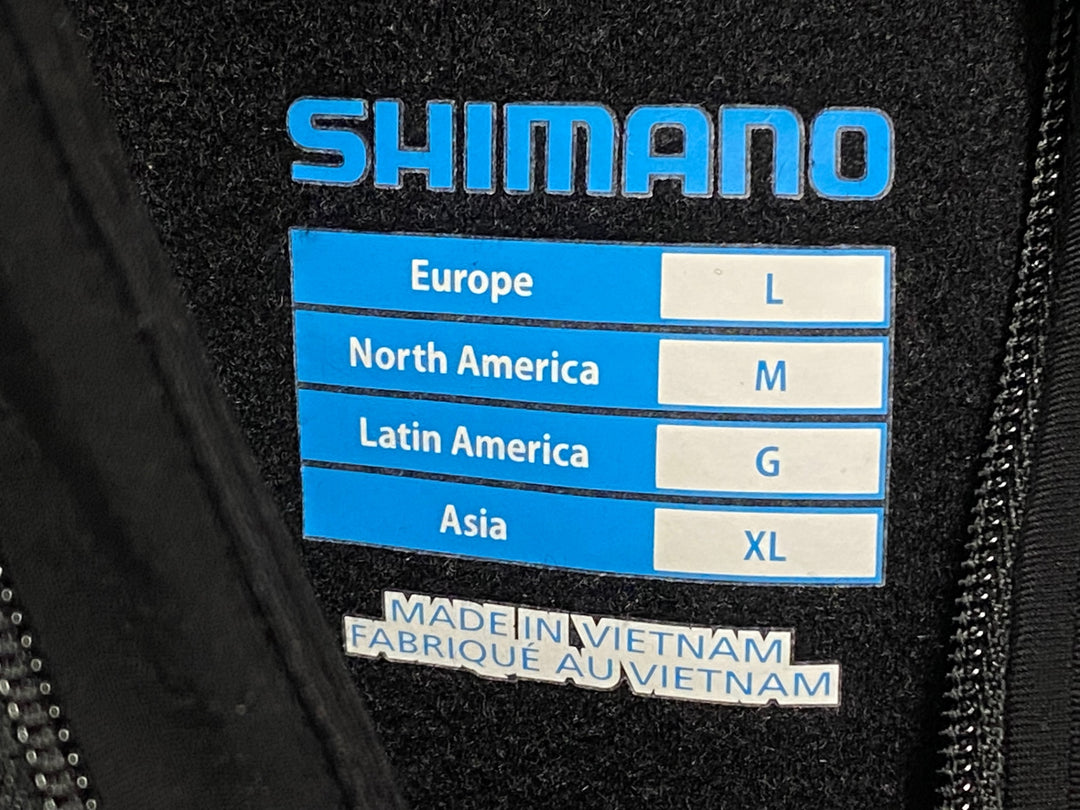 KF662 シマノ SHIMANO BREAKAWAY Windbreak Bib Tights ASIA XL ビブショーツ 黒