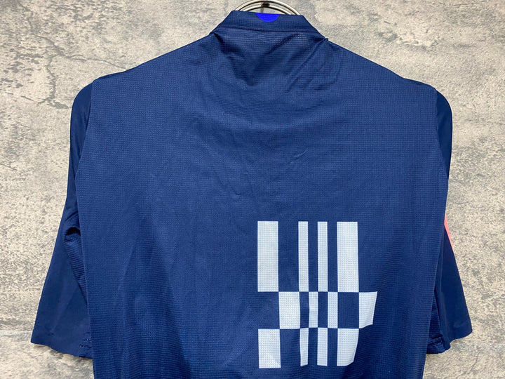JN265 マープ MAAP PRO FIT JERSEY 半袖 サイクルジャージ 紺 S