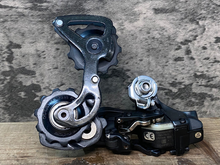 II352 シマノ SHIMANO デュラエース DURA-ACE RD-7970 SS リアディレイラー Di2 10S ※ピン欠品のためプーリージャンク