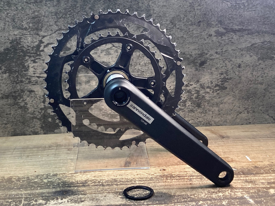 JF387 キャノンデール CANNONDALE ONE クランクセット BB30 170mm 52/36T