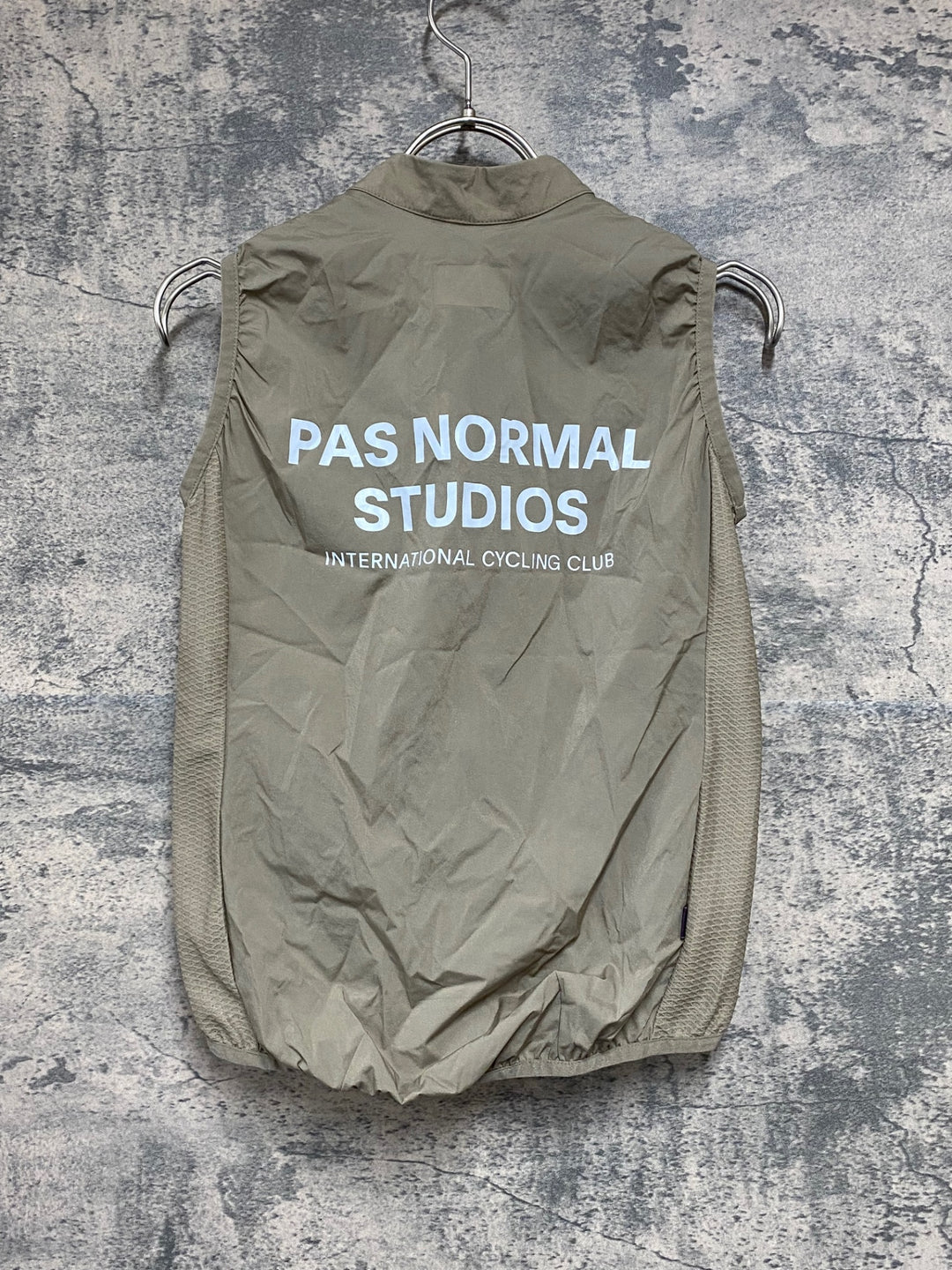 JY528 パスノーマルスタジオ PAS NORMAL STUDIOS Stow Away Gilet ジレ サイクルベスト ベージュ レディース S