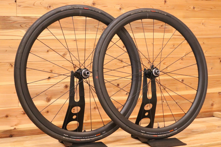 状態良好 シマノ SHIMANO WH-RS710-C32-TL DISC シマノ 11S/12S 21C カーボン チューブレス ディスク ロードバイク ホイールセット 【広島店】