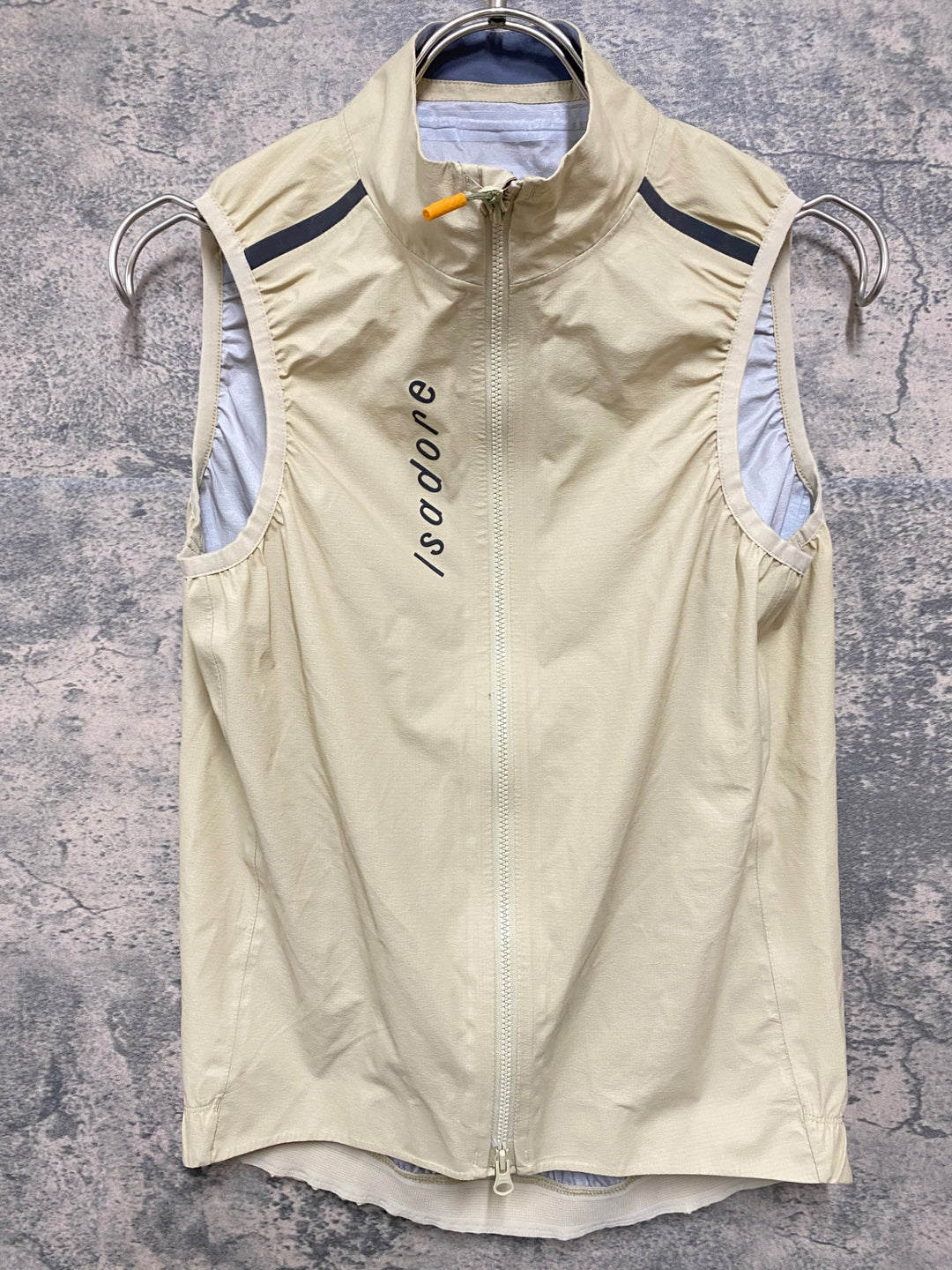 KA684 イザドア Isadore サイクルベスト ジレ ベージュ XS