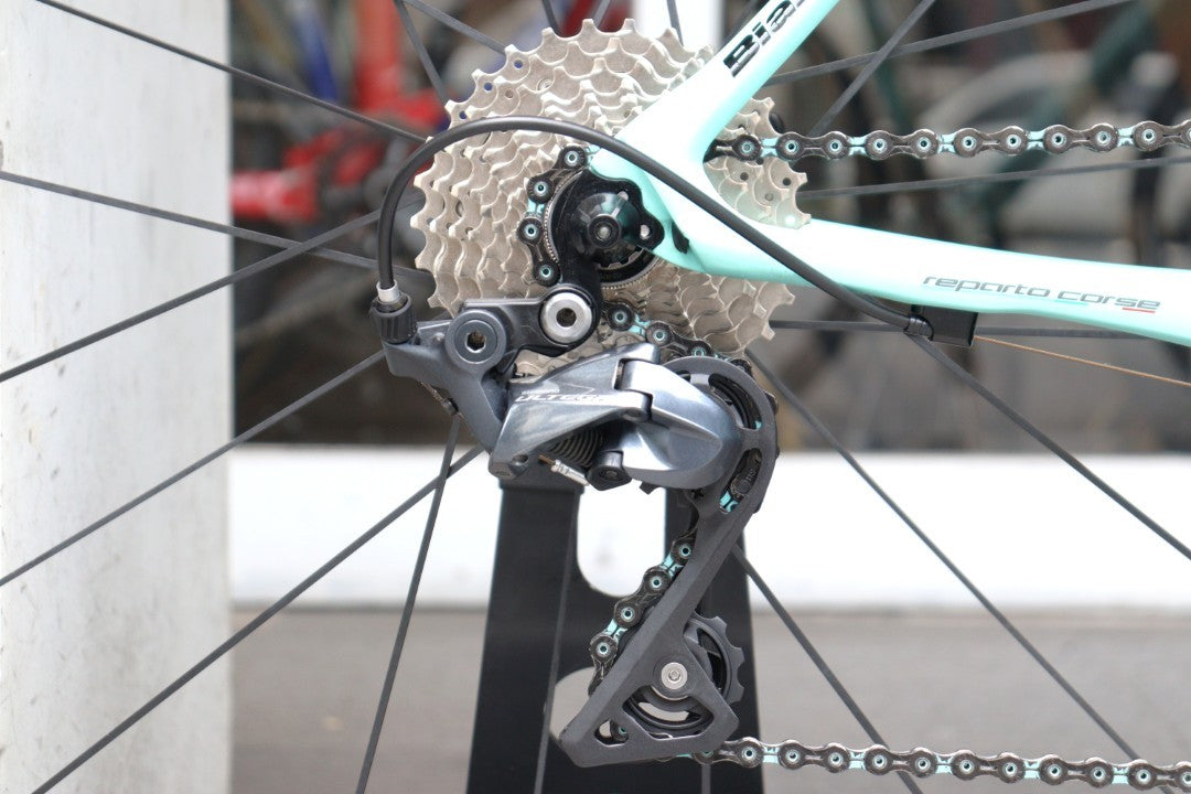 ビアンキ BIANCHI スペシャリッシマ SPECIALISSIMA 2018モデル 50サイズ シマノ アルテグラ R8000 MIX 11S カーボン ロードバイク 【横浜店】