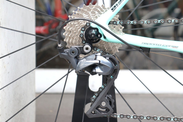 ビアンキ BIANCHI スペシャリッシマ SPECIALISSIMA 2018モデル 50サイズ シマノ アルテグラ R8000 MIX 11S カーボン ロードバイク 【横浜店】