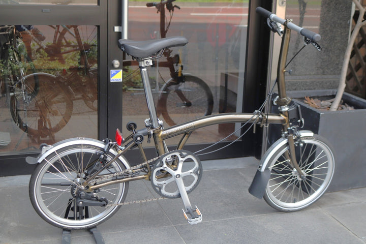 ブロンプトン BROMPTON S2L 2021年モデル ブラックラッカー ミニベロ 折り畳み 小径車 【東京南麻布店】