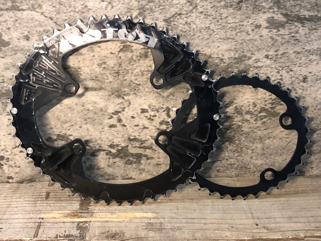JR074 ローター ROTOR 楕円 チェーンリング セット 4ARM PCD110 52/36T