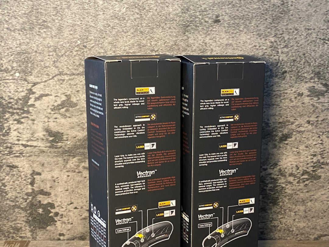JW100 コンチネンタル Continental GRAND PRIX 5000 クリンチャータイヤ ブラウンサイド 2本セット