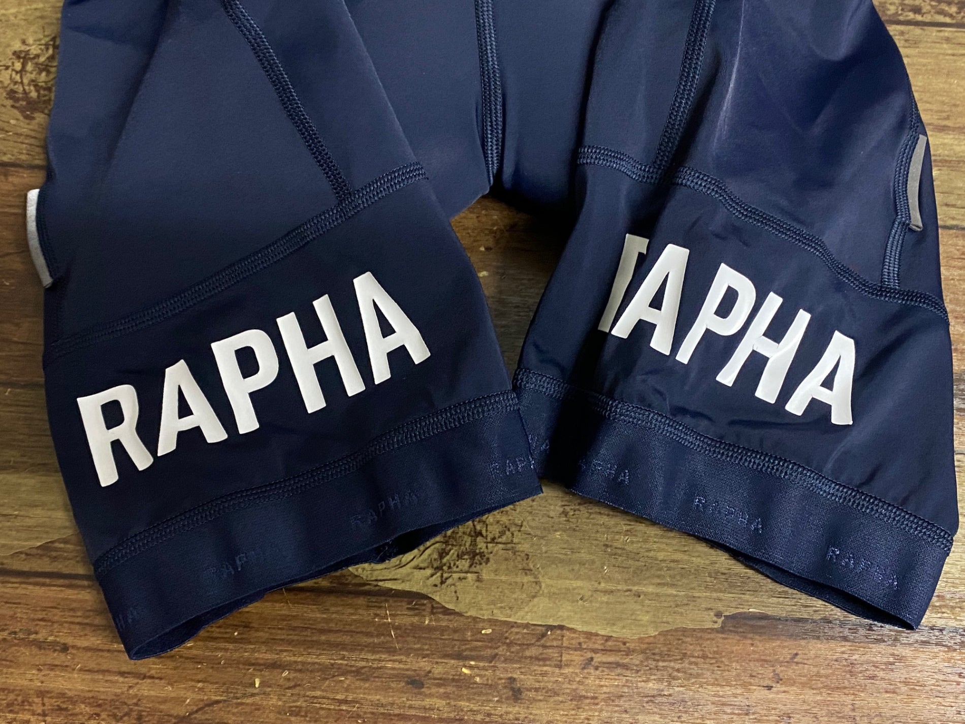 JW381 ラファ Rapha PRO TEAM TRAINING BIB SHORTS ビブショーツ 紺 M