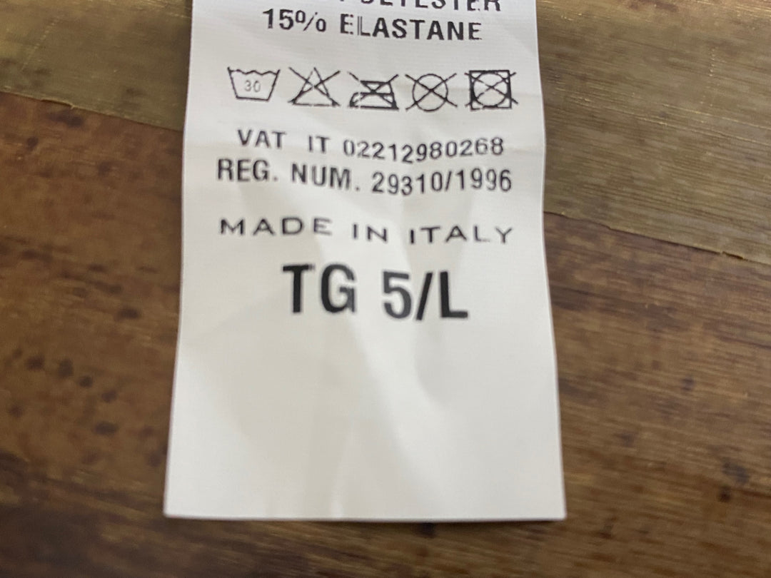 JS106 エコイ ekoi 半袖 サイクルジャージ 紺 白 5/L DELKO