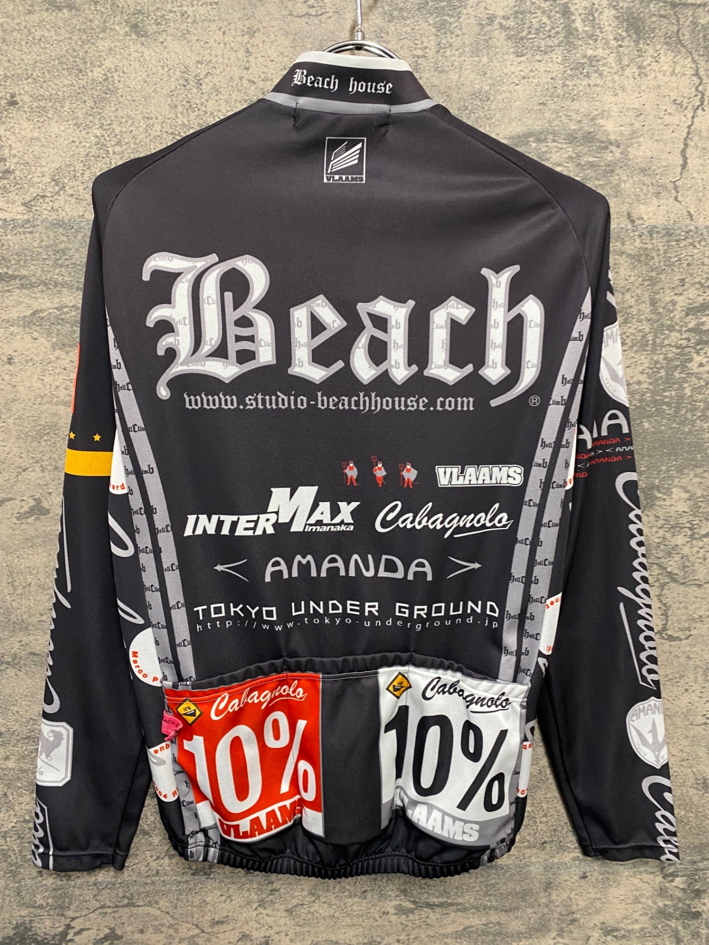 JT533 パンダーニ Pandani 長袖 サイクルジャージ 黒 M – BICI AMORE