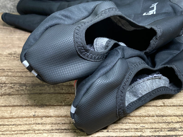 JH101 カステリ CASTELLI シューズカバー 黒 L 裏起毛 GORE TEX INFINIUM