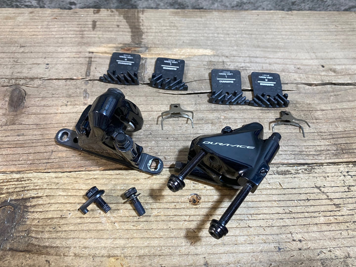 KD051 シマノ SHIMANO デュラエース DURA-ACE BR-R9170 ディスクブレーキ 前後セット 油圧