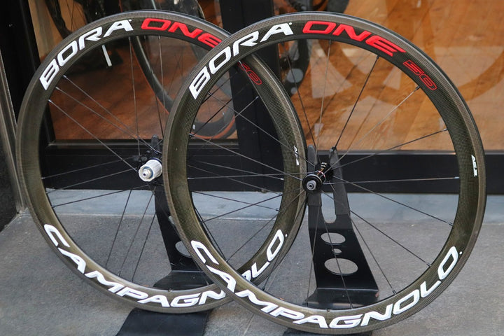 カンパニョーロ CAMPAGNOLO ボーラワン BORA ONE 50 AC3 カーボン クリンチャー ホイールセット シマノ12/11S 【東京南麻布店】