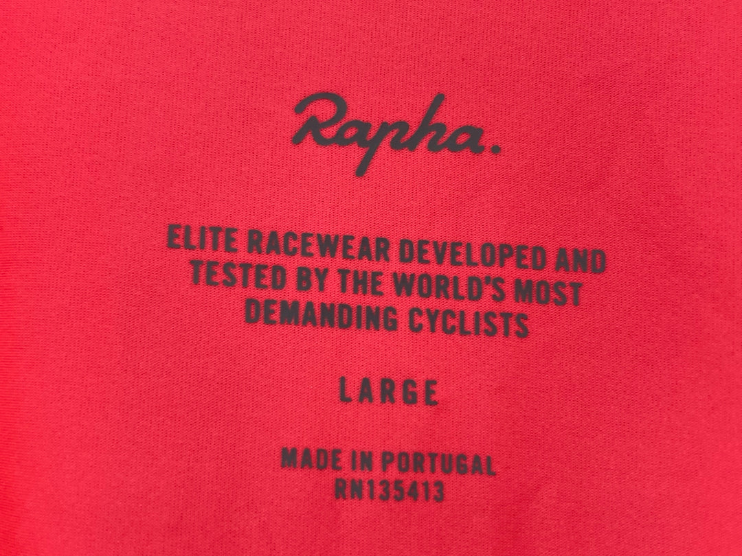 JD543 ラファ RAPHA PRO TEAM SHORT SLEEVE AERO JERSEY サイクルジャージ 半袖 ピンク L