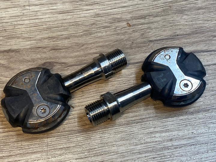 JN318 スピードプレイ SPEEDPLAY ゼロ ZERO ビンディングペダル 黒 チタンシャフト