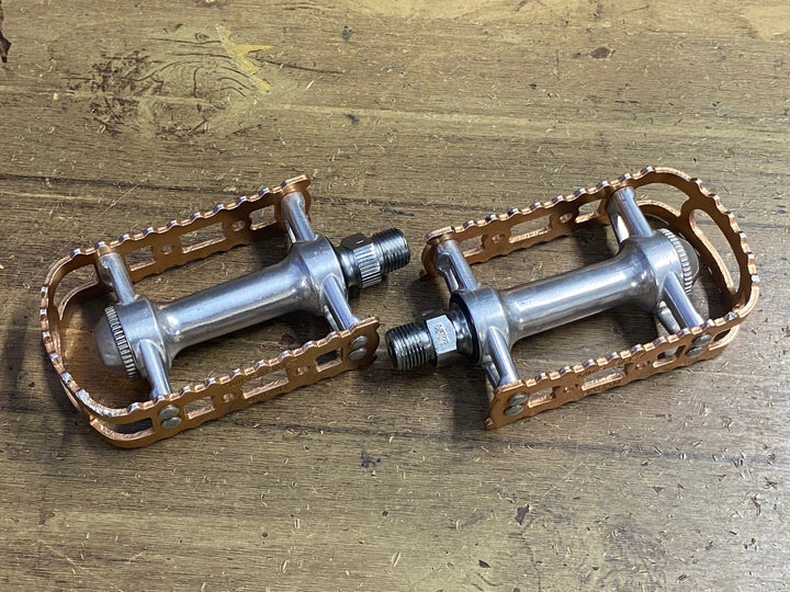 KF908 三ヶ島 MKS BM-7 フラットペダル カッパー