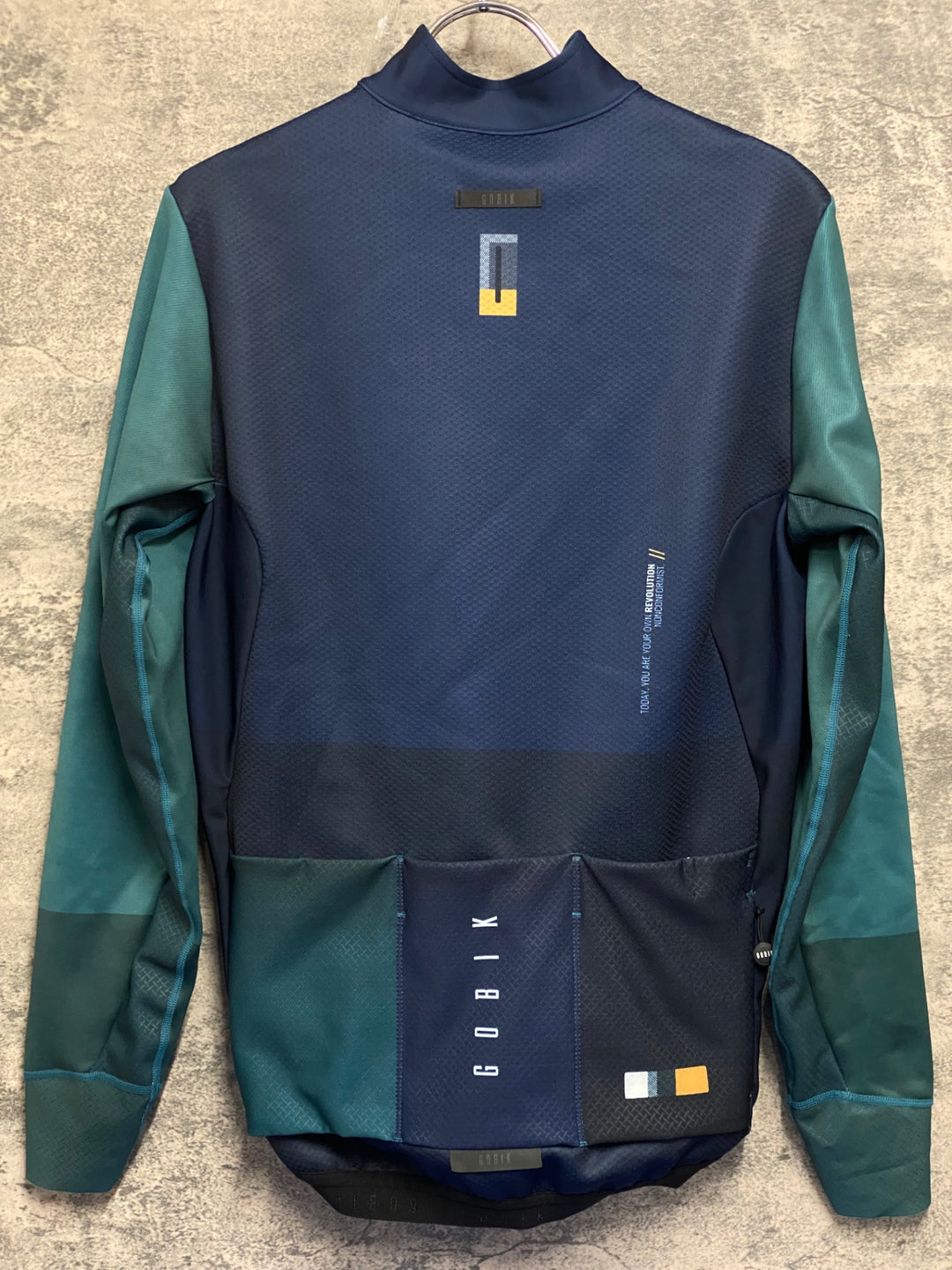 JV261 ゴビック GOBIK SKIMO PRO ATLANTIC 長袖 サイクルジャケット ネイビー L 裏起毛