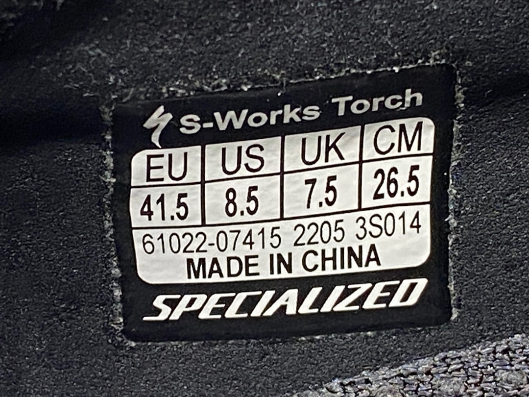 JO564 スペシャライズド SPECIALIZED S-WORKS TORCH ビンディングシューズ EU41.5 白
