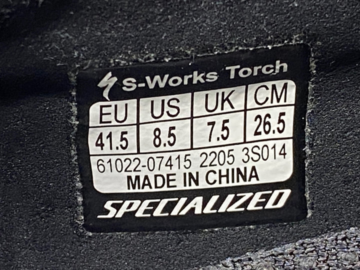 JO564 スペシャライズド SPECIALIZED S-WORKS TORCH ビンディングシューズ EU41.5 白